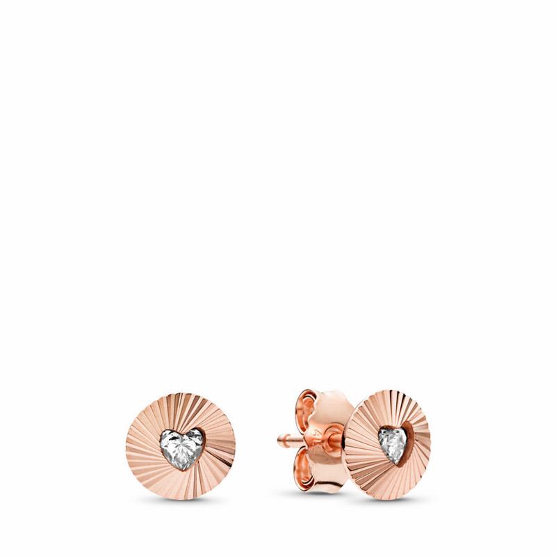 Pandora Australia Rose™ Vintage Fans Earrings | PSIOEK473